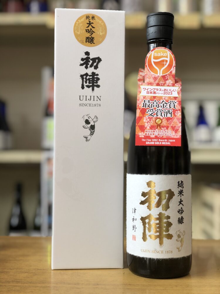 720mL] 初陣 純米大吟醸酒 ハートフルショップおおはし